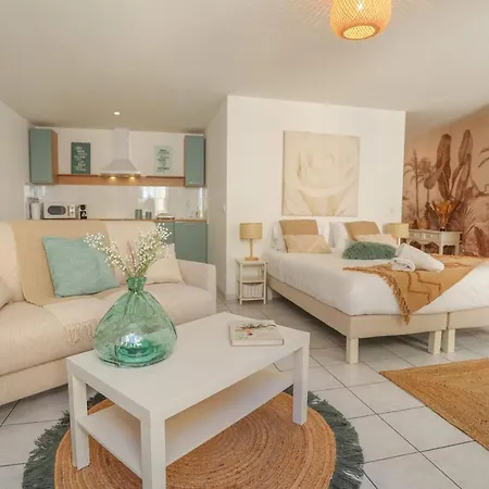 Immogroom - Place In Center - Ac - 5 Min From Beaches *